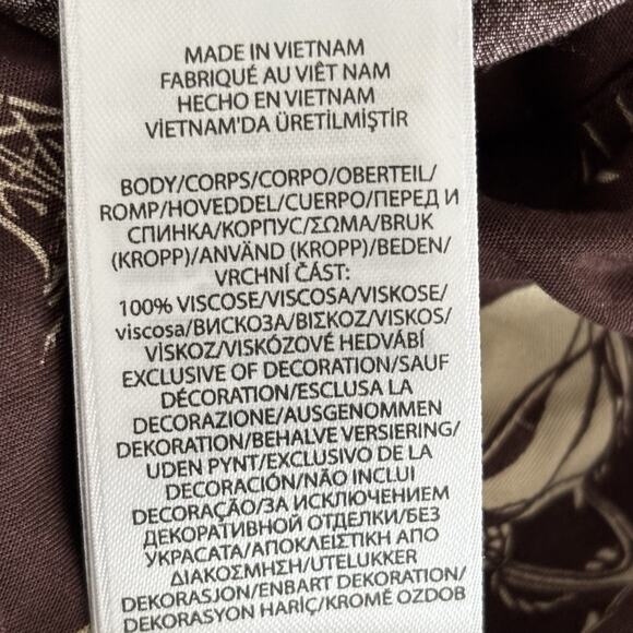 NWT Polo Ralph Lauren Boys Size 6 Brown Nautical Print Short-Sleeve Button Shirt - Picture 3 of 4